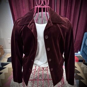 GAP Deep Burgundy Blazer